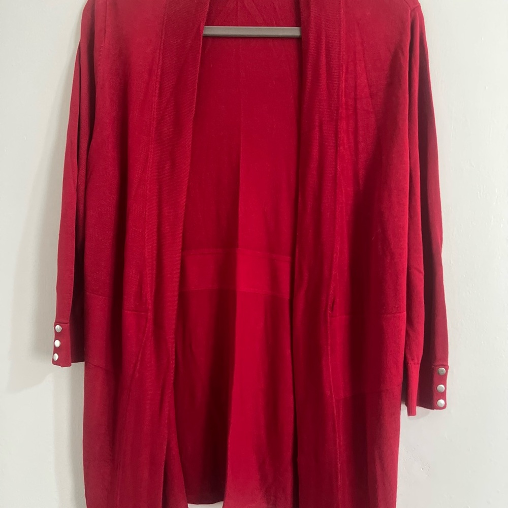 Premier Studio XL Red Cardigan